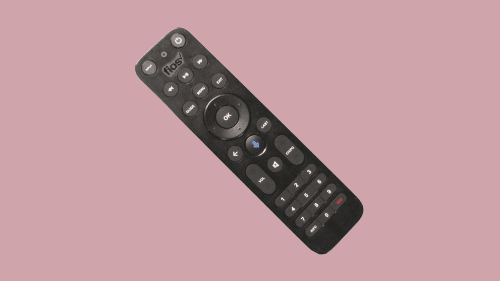Connecting FiOS TV voice remote